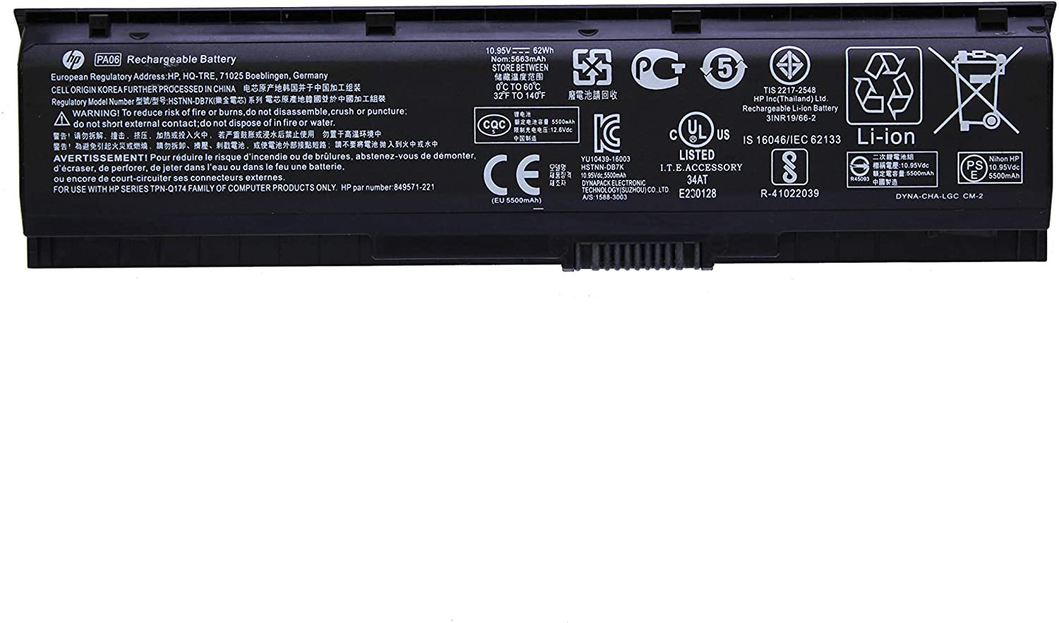 Hp PA06 849911 850 Original Laptop Battery For HP Omen 17 17 W 17 Ab200