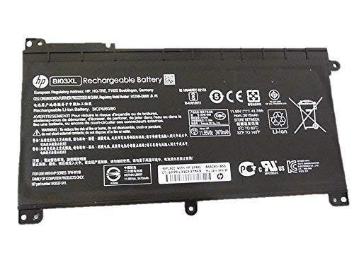 PRODUCT DESCRIPTION : • Battery rating: 11.55V • Battery capacity: 3470mAh (41.7Wh) • Battery cells: 4-cell • Type: rechargeable Li-ion battery • Battery color: Black • Grade A cells • Warranty: 06 months Replacement warranty by Teqoneindia. • 24x7 Call, WhatsApp, Email • 10 Days Money Back Guarantee If not satisfied with Our Products. COMPATIBLE PART NUMBERS : BI03XL B103XL BIO3XL B1O3XL HSTNN-UB6W 843537-541 TPN-W118 844203-855 844203-850 HSTNN-LB7P 843537-421, 915486-855 FIT MODELS:(use "ctrl+F" to find your model quickly) Pavilion 13-U013NA Pavilion X360 13-u101ni ProBook 11 G1 EE(2393117) Stream 14-AX054SA Pavilion X360 13-U000NE Pavilion X360 13-u101no ProBook 11 G1 EE(Z3A47EA) Stream 14-AX056NS Pavilion X360 13-U000NG Pavilion X360 13-U101NT ProBook X360 11 G2 EE Stream 14-AX057NA Pavilion X360 13-U000NS Pavilion X360 13-U101TU Stream 14-ax000nd Stream 14-AX060NV Pavilion X360 13-U000NV Pavilion X360 13-u102nf Stream 14-AX000NE Stream 14-AX062ND Pavilion X360 13-U000NX Pavilion X360 13-U102NG Stream 14-ax000ns Stream 14-ax082no Pavilion X360 13-U001ND Pavilion X360 13-u102no Stream 14-AX000NV Stream 14-cb007na Pavilion X360 13-U001NF Pavilion X360 13-U102NS Stream 14-AX000NW Stream 14-cb009na Pavilion X360 13-U001NL Pavilion X360 13-u103nf Stream 14-AX001NA Stream 14-cb011wm Pavilion X360 13-U001NS Pavilion X360 13-u103nia Stream 14-AX001NC Stream 14-cb012dx Pavilion X360 13-U001NX Pavilion X360 13-u103no Stream 14-ax001ng Stream 14-cb023nl Pavilion X360 13-U002ND Pavilion X360 13-u104nr Stream 14-AX001NU Stream 14-cb029nl Pavilion X360 13-U002NF Pavilion X360 13-u104nx Stream 14-AX002LA Stream 14-cb032ng Pavilion X360 13-U002NM Pavilion X360 13-U105LA Stream 14-ax002na Stream 14-cb033nf Pavilion X360 13-U002NS Pavilion X360 13-U105NA Stream 14-AX002NB Stream 14-cb040nr Pavilion X360 13-U003NG Pavilion X360 13-U105NF Stream 14-ax002ng Stream 14-cb046nf Pavilion X360 13-U003NL Pavilion X360 13-u105ns Stream 14-AX002NO Stream 14-cb055ns Pavilion X360 13-U003TU Pavilion X360 13-U106LA Stream 14-AX002NS Stream 14-cb056ns Pavilion X360 13-U004NE Pavilion X360 13-u106nw Stream 14-AX002NW Stream 14-cb057na Pavilion X360 13-U005NA Pavilion X360 13-U107NA Stream 14-AX003NI Stream 14-cb060nr Pavilion X360 13-U005NI Pavilion X360 13-U108NA Stream 14-ax003nia Stream 14-cb061nv Pavilion X360 13-U006NS Pavilion X360 13-u108ns Stream 14-AX003NM Stream 14-cb087no Pavilion X360 13-U007NL Pavilion X360 13-u109nf Stream 14-AX004LA Stream 14-cb099ns Pavilion X360 13-U009NA Pavilion X360 13-u110ur Stream 14-AX004NP Stream 14-cb100nm Pavilion X360 13-U009TU Pavilion X360 13-u111ur Stream 14-AX005NA Stream 14-cb103ca Pavilion X360 13-U011NA Pavilion X360 13-U112NA Stream 14-AX006NL Stream 14-cb104nx Pavilion x360 13-u014TU Pavilion X360 13-U113NL Stream 14-AX006NW Stream 14-cb107nl Pavilion x360 13-u018TU Pavilion X360 13-U116UR Stream 14-AX007NT Stream 14-cb108nl Pavilion X360 13-U020TU Pavilion X360 13-U118NA Stream 14-AX008NA Stream 14-cb109nl Pavilion X360 13-U021TU Pavilion X360 13-U123TU Stream 14-AX008UR Stream 14-cb111wm Pavilion X360 13-U023TU Pavilion X360 13-u124cl Stream 14-AX009NO Stream 14-cb112nl Pavilion X360 13-U029TU Pavilion X360 13-U125TU Stream 14-AX010NZ Stream 14-cb140nr Pavilion X360 13-U030TU Pavilion X360 13-u130ng Stream 14-AX011ND Stream 14-cb160nr Pavilion X360 13-U032NW Pavilion X360 13-U132TU Stream 14-AX011NF Stream 14-cb161ms Pavilion X360 13-U032TU Pavilion X360 13-U135TU Stream 14-AX012NL Stream 14-cb170nr Pavilion X360 13-U033TU Pavilion X360 13-U150TU Stream 14-AX013UR Stream 14-cb190nr Pavilion X360 13-U036NW Pavilion X360 13-U152TU Stream 14-AX014NL Stream 14-ds0030nr Pavilion X360 13-U038CA Pavilion X360 13-U157TU Stream 14-AX017UR Stream 14-ds0050nr Pavilion X360 13-U038TU Pavilion X360 13-U162TU Stream 14-AX019NF Stream 14-ds0100nr Pavilion X360 13-U044NZ Pavilion X360 13-u163na Stream 14-AX024NF Stream 14-ds0120nr Pavilion X360 13-U045TU Pavilion X360 13-U163TU Stream 14-AX025NL Stream m3-u003dx Pavilion X360 13-U050TU Pavilion X360 13-u164na Stream 14-AX026NF X0S97PA Pavilion X360 13-U052TU Pavilion X360 13-U168TU Stream 14-ax028nf X0S98PA Pavilion X360 13-U058TU Pavilion X360 13-U171TU Stream 14-AX029NL Z1C97PA Pavilion X360 13-U080NO Pavilion X360 13-U178TU Stream 14-AX033NF Z1D31PA Pavilion X360 13-U100NA Pavilion X360 13-U180NO Stream 14-AX035NF Z1D32PA Pavilion X360 13-u100nb Pavilion X360 13-U180TU Stream 14-ax050nz Z4J09PA Pavilion X360 13-U100NC Pavilion X360 13-u182tu Stream 14-AX051NS Z4Q87PA Pavilion X360 13-u100ni Pavilion X360 13-u199np Stream 14-ax053na Pavilion X360 13-U148TU Pavilion X360 13-U100NS Pavilion X360 13-U101NA Pavilion X360 13-u101nf Teqoneindia.com