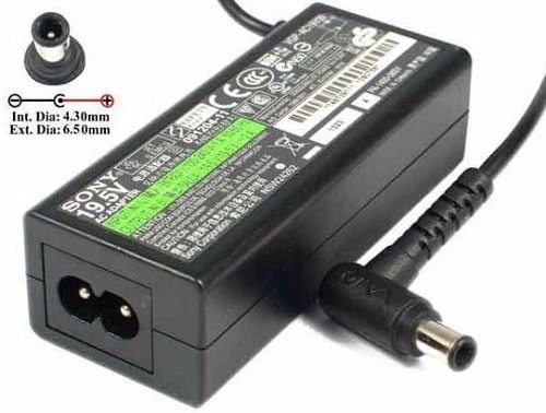 Sony 19.5V 2.3A 45W (6.5mm*4.4mm) Original Laptop Charger for Vaio SVF142A25T VGP-AC19V67 SVF15 SVF15A1ACX SVF14 Sony 45W 19.5V 2.3A Laptop Adapter for Sony Vaio SVF142A25T VGP-AC19V67 SVF15 SVF15A1ACX SVF14 (6.5mm*4.4mm) Teqoneindia.com
