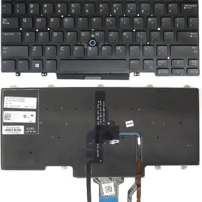 Replacement Backlit Keyboard with Point Stick for Dell Latitude 14 5000 (E5450) (E5470) 14 7000 (E7450) (E7470) Series PN: 0D19TR DELL 5450 Internal Laptop Keyboard (Black) Acompatible Replacement Keyboard for Dell Latitude E5450 E7450 Laptop with Pointer, Backlight, No Frame Dell Latitude 14 5000 E5450 E5470, 14 7000 E7450 E7470 Teqoneindia.com