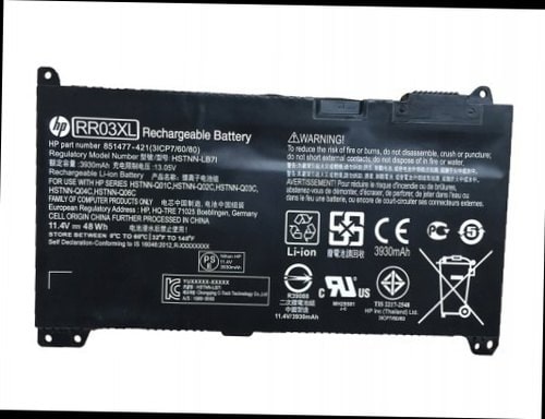 PRODUCT DESCRIPTION : • Battery rating: 11.4V • Battery capacity: 4210mAh (48Wh) • Type: rechargeable Li-ion battery • Battery color: Black • Grade A cells • Warranty: 06 months Replacement warranty by Teqoneindia. • 24 x 7 Call, WhatsApp, Email • 10 Days Money Back Guarantee If not satisfied with Our Products. COMPATIBLE PART NUMBERS : Hp 2TT74UT, 2TT75UT, 2UA28UT, 851477-421, 851477-422, 851477-541, 851477-831, 851477-832, 851610-850, 851610-855, HSTNN-I74C, HSTNN-LB71, HSTNN-LB7I, HSTNN-Q01C, HSTNN-Q02C, HSTNN-Q03C, HSTNN-Q04C, HSTNN-Q06C, HSTNN-UB7C, HTTNN-Q01C, HTTNN-Q02C, HTTNN-Q03C, HTTNN-Q04C, HTTNN-Q06C, RR03048XL, RR03XL, Z1Z82UT FIT MODELS :(use "ctrl+F" to find your model quickly) ProBook 430 G4(Y7Z38EA) ProBook 440 G4(Z3Y21PA) ProBook 450 G4(Y8B57EA) ProBook 470 G4(Z2Z22ES) ProBook 430 G4(Y8B44EA) ProBook 440 G4(Z3Y33PA) ProBook 450 G4(Y8B59ES) ProBook 470 G4(Z2Z23ES) ProBook 430 G4(Y8B45EA) ProBook 440 G4-Y7Z82EA ProBook 450 G4(Y8B61ES) ProBook 470 G4(Z2Z71ES) ProBook 430 G4(Y8B46EA) ProBook 440 G5(2SS92UT) ProBook 450 G4(Z2A93UT) ProBook 470 G5 ProBook 430 G4(Y8B47EA) ProBook 440 G5(2SS93UT) ProBook 450 G4(Z2Z16ES) ProBook 470 G5(2RR73EA) ProBook 430 G4(Y9G06UT) ProBook 440 G5(2SS98UT) ProBook 450 G4(Z2Z17ES) ProBook 470 G5(2RR84EA) ProBook 430 G4(Z2Z83ES) ProBook 440 G5(2SU16UT) ProBook 450 G4(Z2Z47ES) ProBook 470 G5(2UB59EA) ProBook 430 G4-Y8B44EA ProBook 440 G5(2TC01UT) ProBook 450 G4(Z2Z48ES) ProBook 470 G5(2UB60EA) ProBook 430 G4-Y8B47EA ProBook 440 G5(2UB49EA) ProBook 450 G4(Z2Z49ES) ProBook 470 G5(2UB61EA) ProBook 430 G5(2UB44EA) ProBook 440 G5(2UB50EA) ProBook 450 G4(Z2Z70ES) ProBook 470 G5(2UB62EA) ProBook 430 G5(2UB45EA) ProBook 440 G5(2UB51EA) ProBook 450 G4(Z2Z73ES) ProBook 470 G5(2VP39EA) ProBook 430 G5(2UB46EA) ProBook 440 G5(2UB52EA) ProBook 450 G4(Z2Z77ES) ProBook 470 G5(2VQ02E) ProBook 430 G5(2UB47EA) ProBook 440 G5(2XZ66ES) ProBook 450 G4(Z2Z78ES) ProBook 470 G5(2VQ02ES) ProBook 430 G5(2UB48EA) ProBook 440 G5(3BZ66EA) ProBook 450 G4(Z3A37EA) ProBook 470 G5(3KY21ES) ProBook 430 G5(2VP37EA) ProBook 440 G5(3KX77ES) ProBook 450 G4(Z3Y24PA) ProBook 470 G5(3KY78ES) ProBook 430 G5(2WM01PA) ProBook 440 G5(3KX79ES) ProBook 450 G4(Z3Y30PA) ProBook 470 G5(3KY79ES) ProBook 430 G5(2WM02PA) ProBook 440 G5(3KX80ES) ProBook 450 G5(2ST00UT) ProBook 470 G5(3KY80ES) ProBook 430 G5(2WM04PA) ProBook 440 G5(3KX81ES) ProBook 450 G5(2ST02UT) ProBook 470 G5(3KY81ES) ProBook 430 G5(2WM06PA) ProBook 440 G5(3KX82ES) ProBook 450 G5(2ST09UT) ProBook 470 G5(3KY83ES) ProBook 430 G5(2WM59PA) ProBook 440 G5(3KX83ES) ProBook 450 G5(2TA27UT) ProBook 470 G5(3KZ02EA) ProBook 430 G5(2WM60PA) ProBook 440 G5(3KX87ES) ProBook 450 G5(2TA30UT) ProBook 470 G5(3KZ03EA) ProBook 430 G5(3KX72ES) ProBook 440 G5(3KY92EA) ProBook 450 G5(2TA31UT) ProBook 470 G5(3KZ04EA) ProBook 430 G5(3KX74ES) ProBook 440 G5(3KY93EA) ProBook 450 G5(2WM84PA) ProBook 470 G5(3KZ05EA) ProBook 430 G5(3KX75ES) ProBook 440 G5(3KY94EA) ProBook 450 G5(2WM85PA) ProBook 470 G5(3KZ06EA) ProBook 430 G5(3KX76ES) ProBook 440 G5(3KY95EA) ProBook 450 G5(2WM87PA) ProBook 470 G5(3KZ07EA) ProBook 430 G5(3KY85EA) ProBook 440 G5(4QW83EA) ProBook 455 G4(Y8B40ES) ProBook 470 G5(4QW92EA) ProBook 430 G5(3KY86EA) ProBook 440 G5(4QW84EA) ProBook 455 G4(Y8B43EA) ProBook 470 G5(4QW94EA) ProBook 430 G5(3KY88EA) ProBook 440 G5(4QW86EA) ProBook 455 G4-Y8B11EA ProBook 470 G5(4QW95EA) ProBook 430 G5(3KY89EA) ProBook 450 G4(1LT81ES) ProBook 455 G4-Y8B40ES ProBook 470 G5(4QW96EA) ProBook 430 G5(3VK19ES) ProBook 450 G4(1LT82ES) ProBook 455 G4-Y8B41EA ProBook 470 G5(5JJ77EA) ProBook 430 G5(4QW81EA) ProBook 450 G4(T8B71ET) ProBook 455 G4-Y8B43EA Zhan 66 Pro 13 G2 ProBook 430 G5(4QW82EA) ProBook 450 G4(W4M98ET) ProBook 455 G5(1LQ76AV) Zhan 66 Pro 13 G2 6AL21PC ProBook 440 G4 (Y8B49EA) ProBook 450 G4(W4M99ET) ProBook 455 G5(3KY25EA) Zhan 66 PRO G1 ProBook 440 G4 (Y8B51EA) ProBook 450 G4(Y7Z96EA) ProBook 455 G5(3QL87ES) Zhan66 Pro G1 ProBook 440 G4 (Z2Z79ES) ProBook 450 G4(Y8A06ET) ProBook 470 G4(1LT85ES) Zhan66 Pro G1(2ST83PA) ProBook 440 G4(Y7Z69ES) ProBook 450 G4(Y8A23ET) ProBook 470 G4(Y8A82EA) Zhan66 Pro G1(2ST86PA) ProBook 440 G4(Y8B24EA) ProBook 450 G4(Y8A30EA) ProBook 470 G4(Y8B62EA) Zhan66 Pro G1(2YG54PC) ProBook 440 G4(Y8B49EA) ProBook 450 G4(Y8A30ET) ProBook 470 G4(Y8B63EA) Zhan66 Pro G1(3AR41PC) ProBook 440 G4(Y8B50EA) ProBook 450 G4(Y8A31EA) ProBook 470 G4(Y8B64EA) Zhan66 Pro G1(3FV32PC) ProBook 440 G4(Y8B51EA) ProBook 450 G4(Y8B53EA) ProBook 470 G4(Y8B66EA) Zhan66 Pro G1(3FV38PC) ProBook 440 G4(Z2Z50ES) ProBook 450 G4(Y8B54EA) ProBook 470 G4(Y8B68EA) Zhan66 Pro G1(3FV40PC) ProBook 440 G4(Z3Y19PA) ProBook 450 G4(Y8B55EA) ProBook 470 G4(Z1Z76UT) Zhan66 Pro G2 ProBook 440 G4(Z3Y20PA) ProBook 450 G4(Y8B56EA) Teqoneindia.com