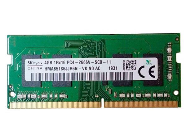 4gb DDR4 Laptop RAM 2666